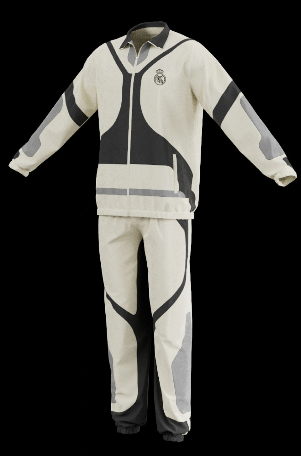 Real Madrid X Vermas Distribution Trainingsanzug Design