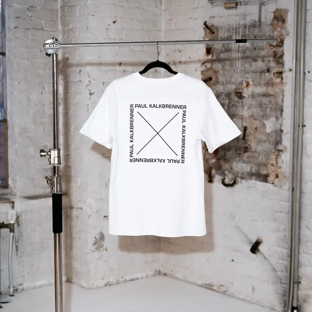 Shirt Paul Kalkbrenner white back designed by Vermas